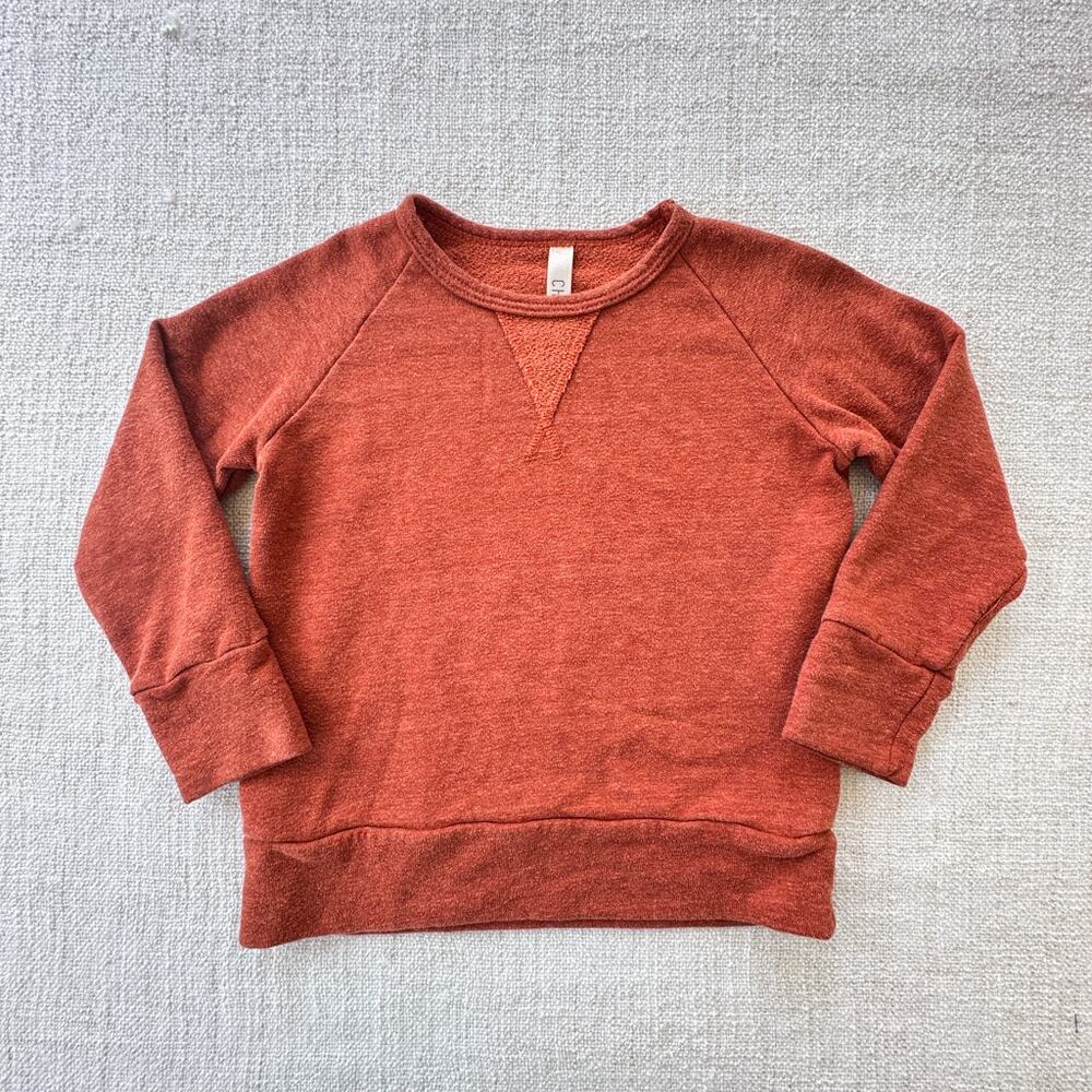 Childhoods Orange Sweatshirt VGUC 4T